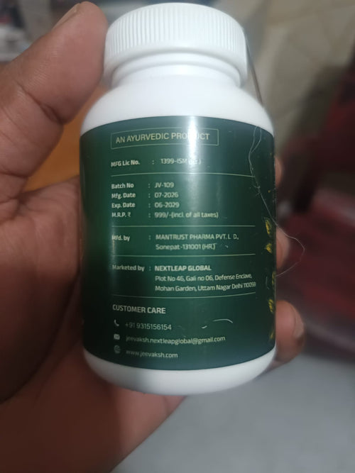 JEEVAKSH Green Tea Tablets | Premium Herbal Formula | 60 Tablets - Jeevaksh